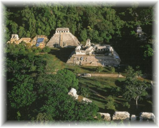 Tempel Grab Pakal Votan in Palenque