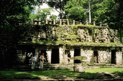 Tempelanlage vom Yaxchilam