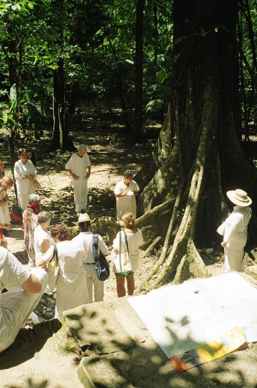 Hauptzeremonie in Palenque