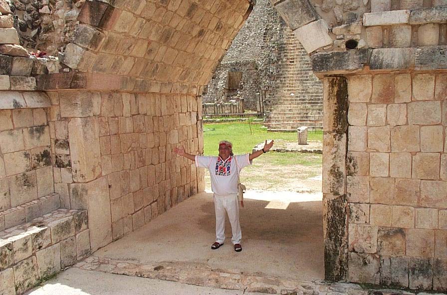 Hunbatz Men in Uxmal